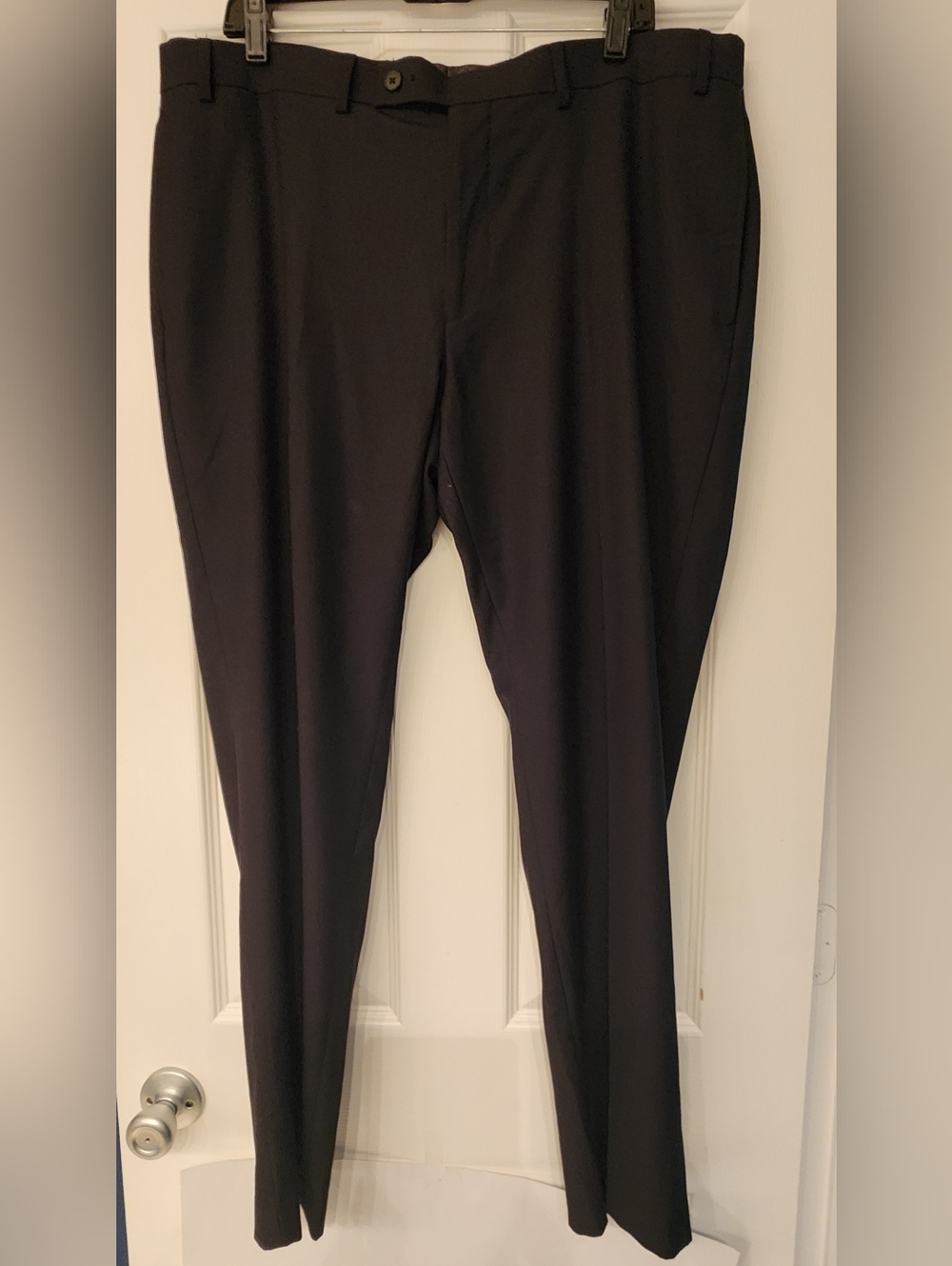 Calvin Klein Men's Modern Fit Dress Pant In Black Size 38x30 - Picture 3 of 12